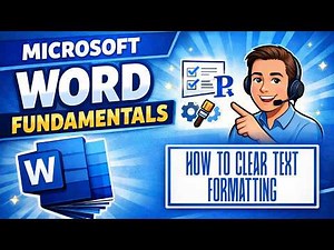 How to Clear Formatting in Microsoft Word (Fix Messy Text Fast) | Microsoft Word Fundamentals