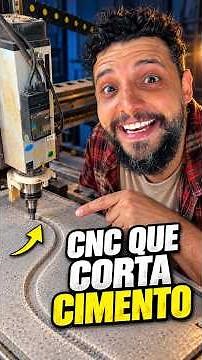THIS CNC CUTS THROUGH CONCRETE! #diy