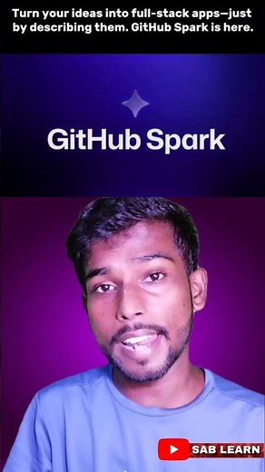 No Code AI website to build a whole full stack application "GitHub Spark"
