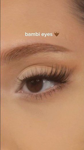Bambi doe eyes makeup tutorial
