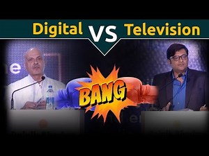 Digital Vs TV: Raghav Bahl Debates Arnab Goswami