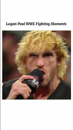 🔥 Logan Paul WWE Fighting Moments 💥 Best WWE Highlights & Ring Action #Shorts