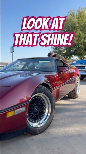 C4 Corvette Gets the DEEP CLEAN of Its LIFE😍