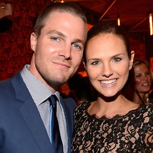Stephen Amell Shares Pic of His Newborn Baby Girl Mavi
