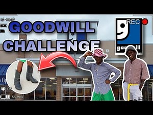 GOODWILL THRIFT CHALLENGE ||| MUST WATCH|||
