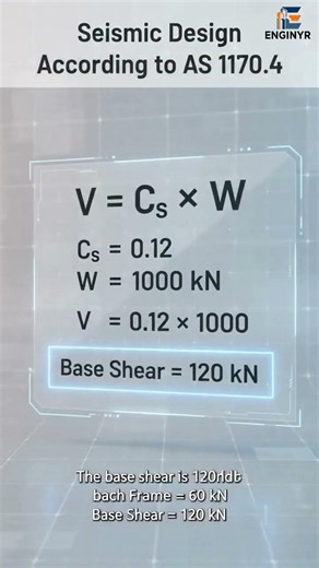 Seismic Design of Industrial Buildings According to AS 1170.4 | Base Shear Explained #2026