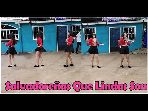 -Estas Lindas Chicas Nos Bailan 🎼"Salvadoreñas"||Con Sus Movimientos Enamora-