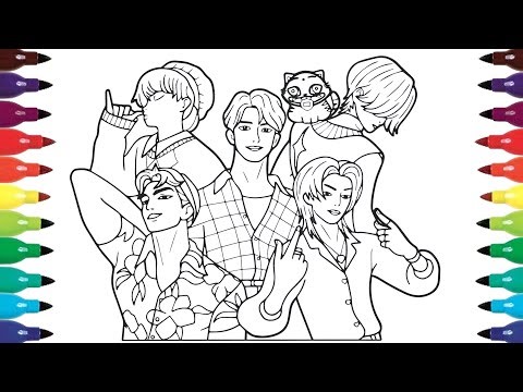 New KPop Hunter Squad Look 👟 | Color the Off-Stage Energy | Coloring Wonderland