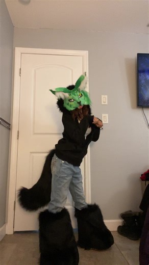 Very hard to move in these feet paws