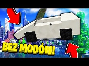 JAK ZROBIĆ DZIAŁAJĄCY SAMOCHÓD W MINECRAFT! *bez modów!*