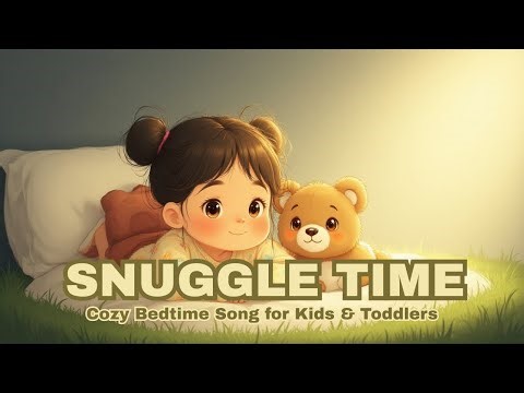 SNUGGLE TIME | Cozy Bedtime Song for Kids & Toddlers | Lullaby for a Peaceful Sleep