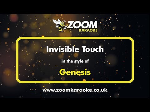 Genesis - Invisible Touch - Karaoke Version from Zoom Karaoke