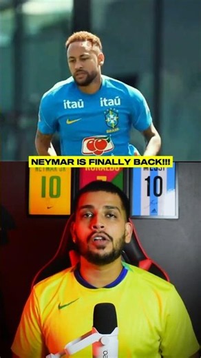 NEYMAR IS FINALLY BACK 🧿