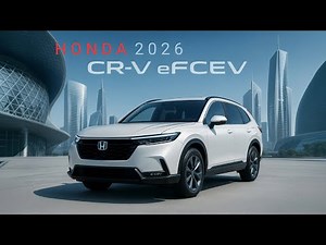 2026 Honda CR-V E-FCEV First Look – Is This the Future of SUVs?