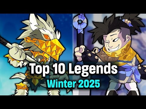 The 10 Best Brawlhalla Legends! (Winter 2025)