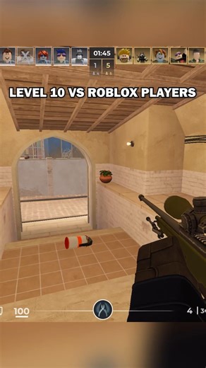 LEVEL 10 FACEIT vs ROBLOX players☠️ #cs2 #counterstrike #roblox #bloxstrike #robloxcsgo #csgo