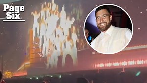 Taylor Swift gives sweet nod to Travis Kelce while performing ‘So High School’