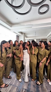 Bridesmaid duties: shed tears, share laughs, hype up the bride, and rock cute loungewear— all while slaying in full glam.🫣 #Weddingcontentcreator | Mrs Gipit