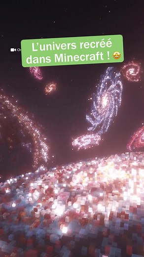 Recréation de l'univers dans Minecraft ! 🤩
