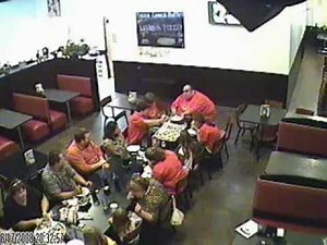 Fat guy breaks chair