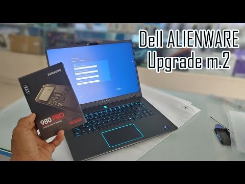 How to Upgrade DELL Alienware m16 r2 Storage 1Tb