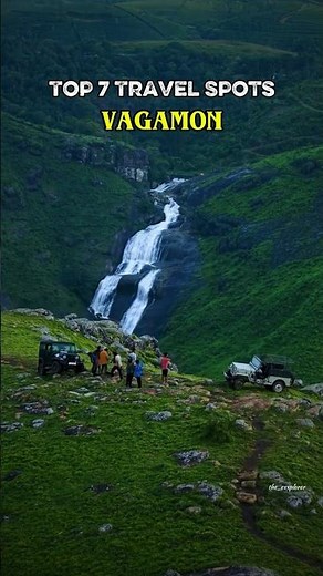 🌿 Top 7 Places in Vagamon 🏔️✨ | Kerala's Hidden Paradise!