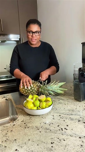 Guava and pineapple juice