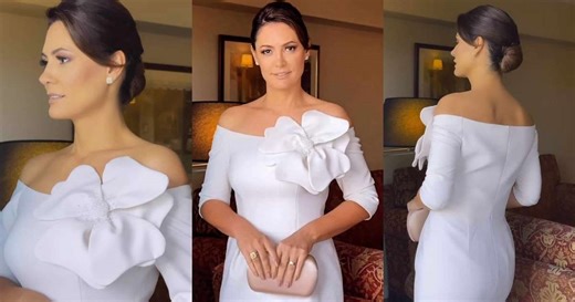 Detalhes do look de Michelle Bolsonaro que roubou a cena em posse na Argentina