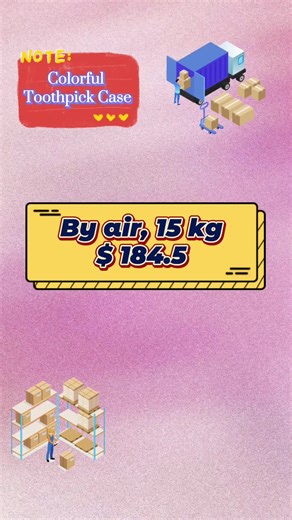 Sending Colorful Toothpick Case from China to Indonesia,reliable shipping line and we’re professional freight forwarder#ups#dhl#fedex#fyp#logistics #deliveredtoyourhouse #shipindonesia #freightforwarder #internationalexpress #ddp#ddu#shipfromchina#airshipping#shippingdiscount #agente