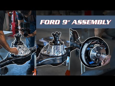 How To Assemble Ford 9-Inch | E-Brake Cable, Brake Lines, Axles, & MORE