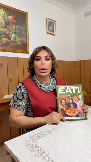 Injections or not, Carmela still has to promote the cookbook! EAT! out now everywhere in Australia and online worldwide. Link in bio. | Sooshi Mango