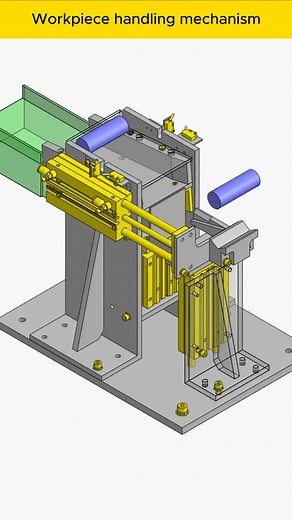 Breno Cruz | Workpiece handling mechanism Purpose and Action A unit that transports workpieces inserted by a loader from the previous process using a... | Instagram