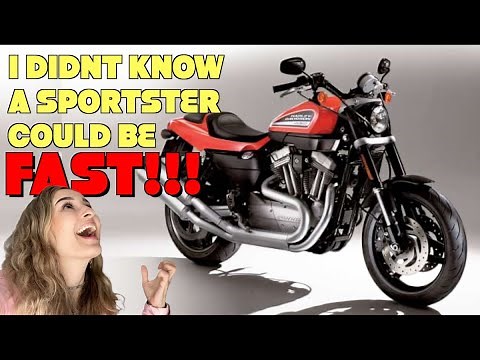 4'11 Girl On The Fastest Harley Sportster | XR1200