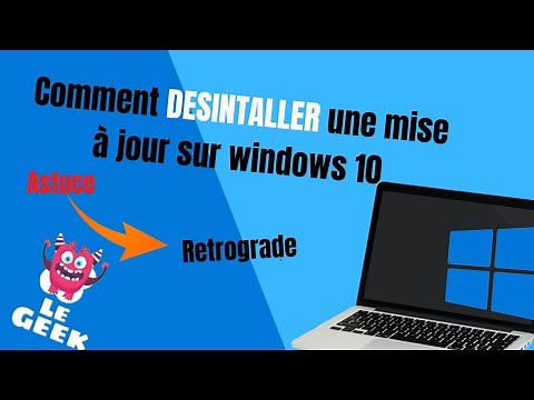 Comment désinstaller une mise à jour de Windows