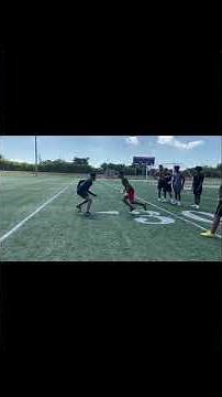 Cornerback press man drills | How to play corner | All Eyes DB Camp