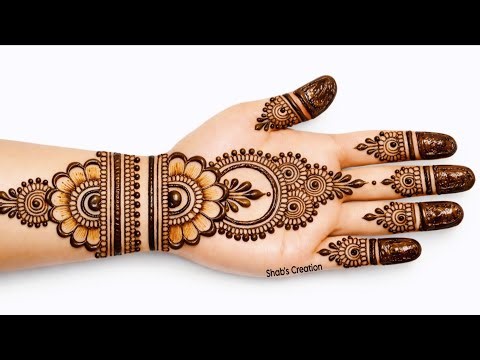 Very beautiful stylish mehndi design | front hand mehndi designs | mehandi ka design| Mehandi design