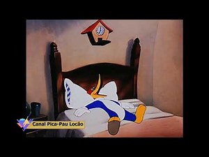 Pica Pau dormindo Pica Pau