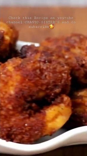 Crispy Prawn's Fry Recipe on CRASTO-SISTER'S
