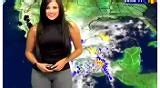 Mexican weather girl leaves nothing to the imagination