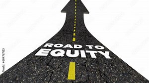 Road to Equity Diversity Inclusion Welcome Equality Opportunity 3d Animation
