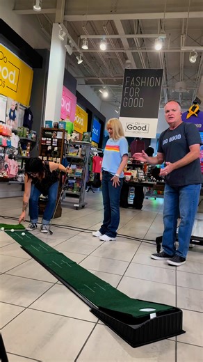 SIMPLE CHURCH PRESHOW // every Sunday 15 minutes before each service Justin and Angie host The Simple Church Preshow in the Do Good Store, and you never know what’s going to happen like having Hub Urban Ministries director Cassie Hammett attempt a putt to get a discount at The Do Good Store live on the air!Thank you to everyone who shopped the Rise Up and Roast Pop-up, they sold out of everything thanks to your generosity and #DoingGood, and if you have never been or it’s been a minute, check ou