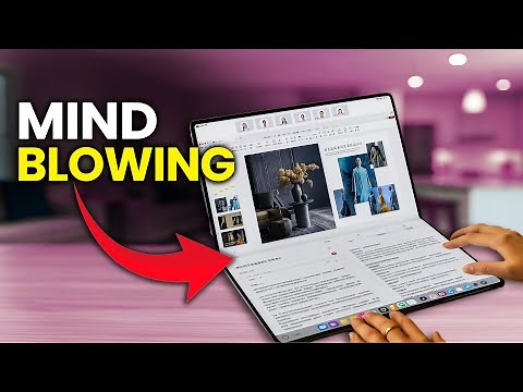 The Most Insane Foldable Laptop Ever: Way Ahead of Apple