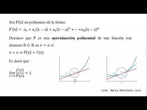 2.1 Polinomios de Taylor