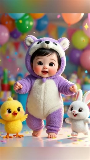 Baby & Friends Magic: A Fun AI-Generated Cartoon Adventure