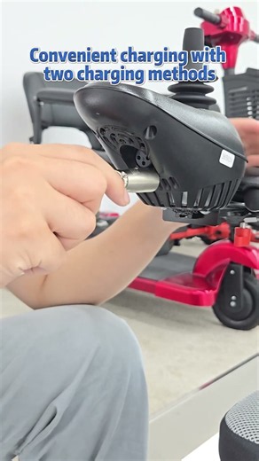 No complicated steps, just simple mobility every day✅ Effortless control and convenient charging for