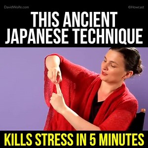 Ancient Japanese Technique Eliminates Stress In 5 Minutes. (via David Wolfe) | Great Big Minds