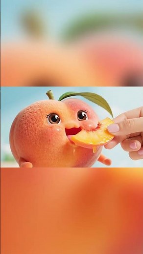 When you're so juicy | ASMR Peach Slice BIG BITES 🍑 | Juicy Eating Sounds, No Talking