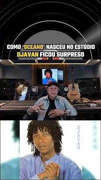 The concept for ‘OCEANO’ in the studio surprised even DJAVAN! #djavan #mpb