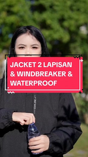 Jacket 2 Lapisan & Waterproof for Men and Women
