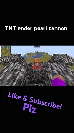 TNT ender pearl cannon!